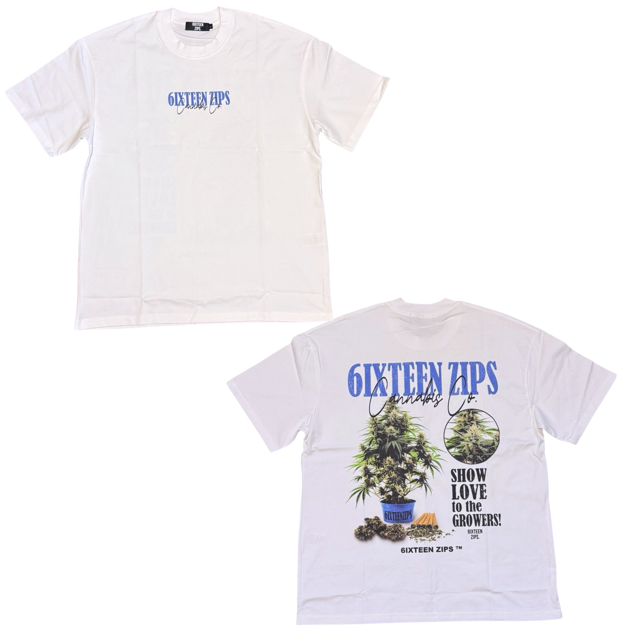 White “Show Love” Heavyweight Tee