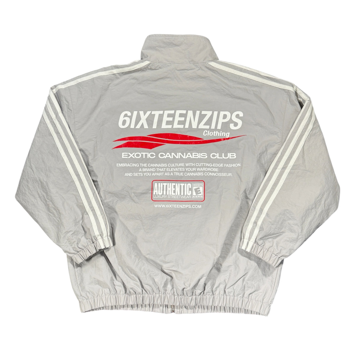 "ECC" Crinkle Nylon Windbreaker Jacket (**PRE-ORDER**)