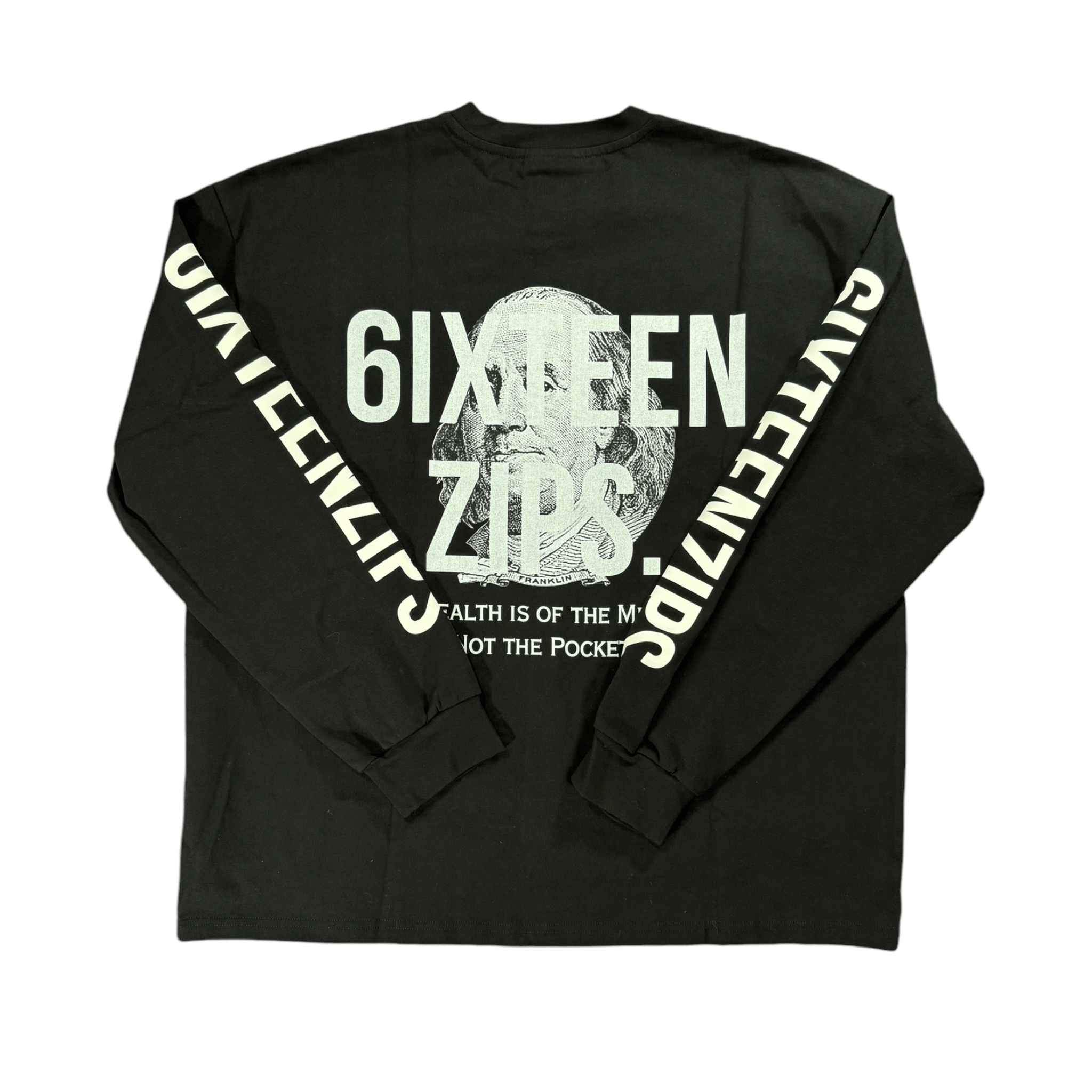 “Ben Frank” Long Sleeve Tshirt - 6IXTEEN Zips