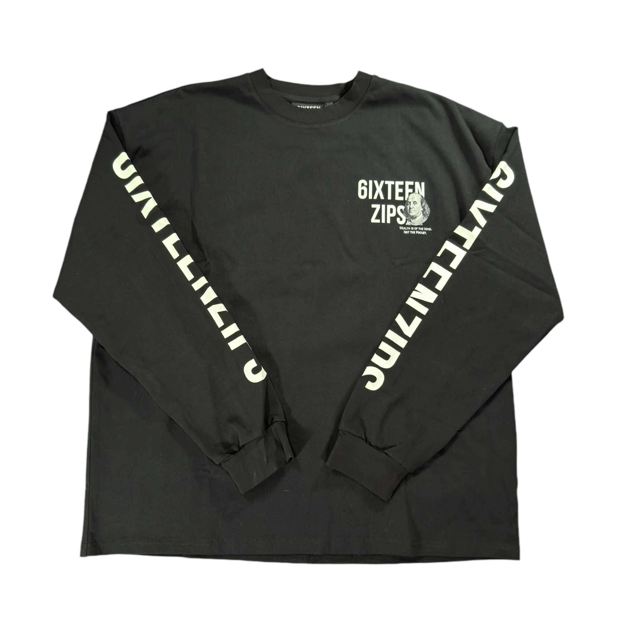 “Ben Frank” Long Sleeve Tshirt - 6IXTEEN Zips