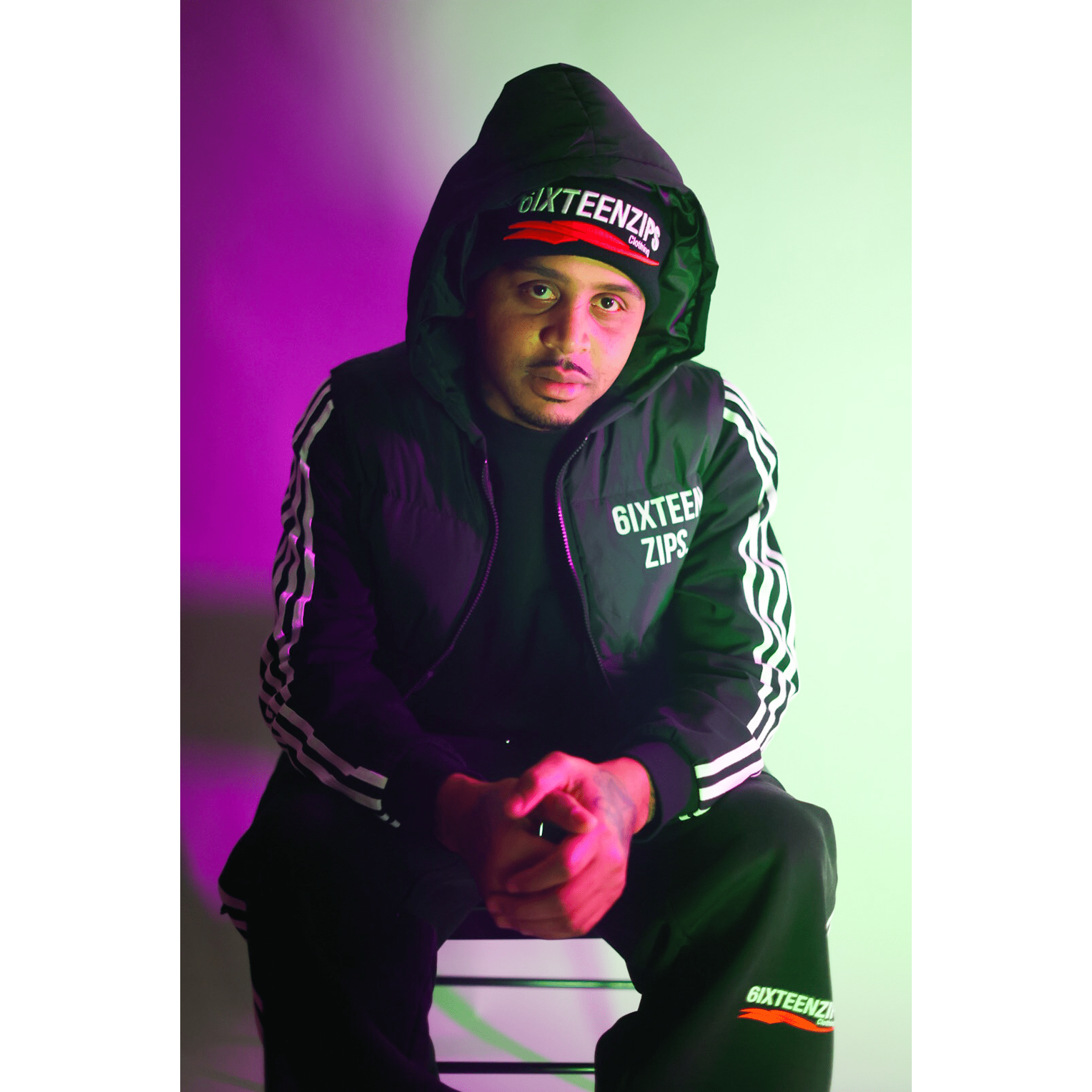 “ECC” 3D Embroidered Beanie - 6IXTEEN Zips