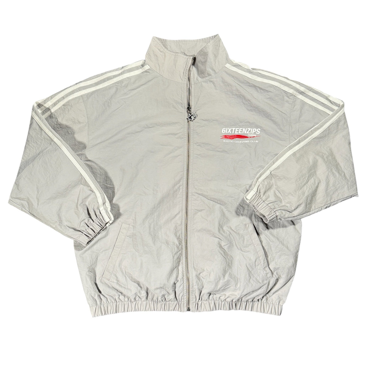 "ECC" Crinkle Nylon Windbreaker Jacket (**PRE-ORDER**) - 6IXTEEN Zips