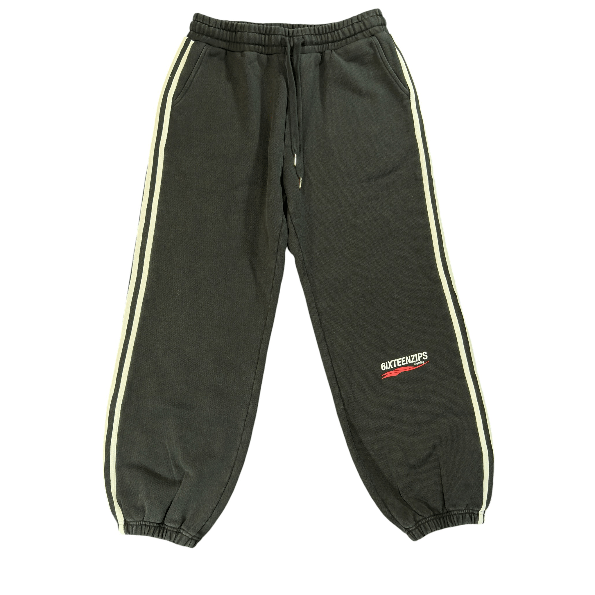 "ECC" Logo Baggy Sweatpants - 6IXTEEN Zips