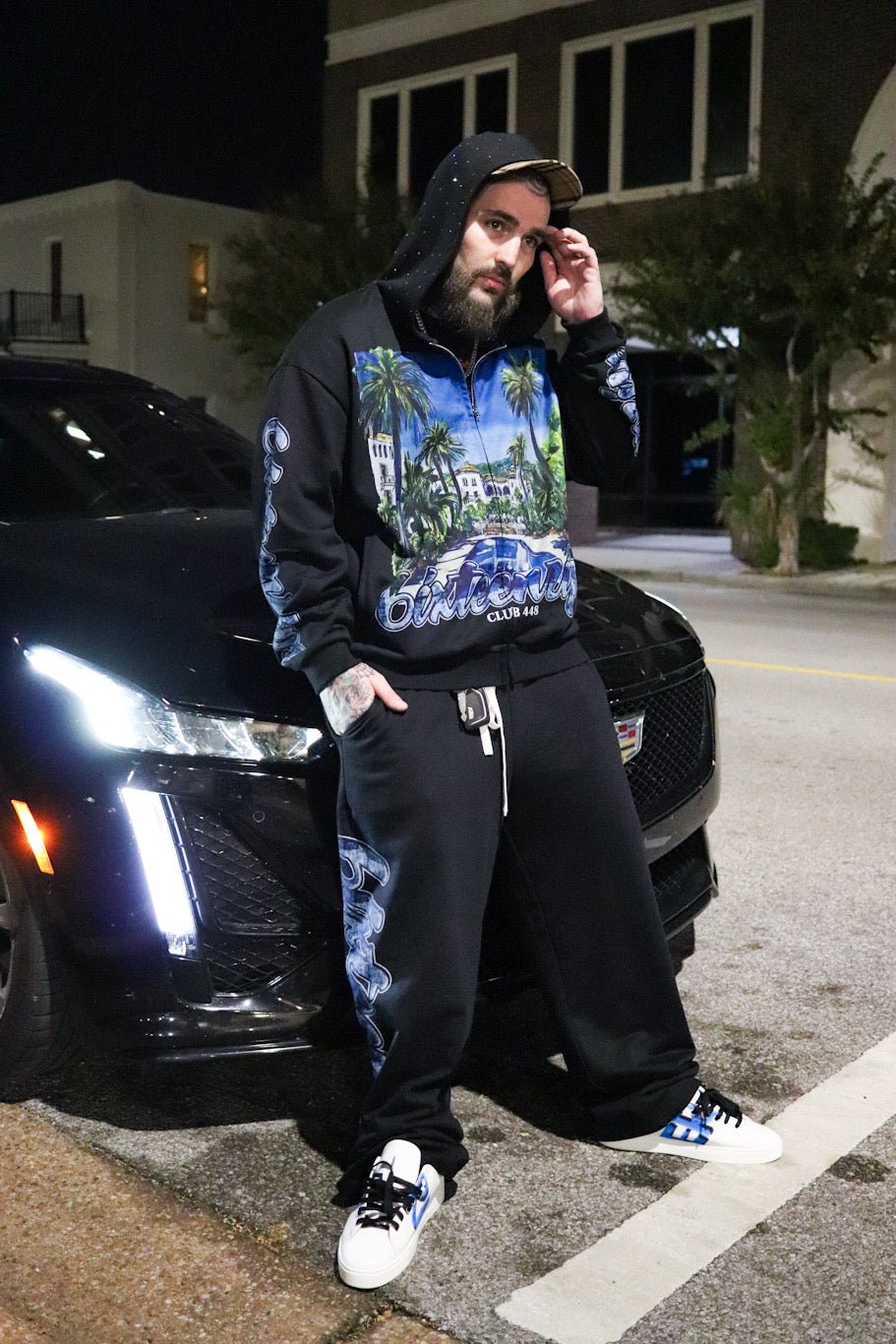 "Hidden Hills" Baggy Sweatpants - 6IXTEEN Zips