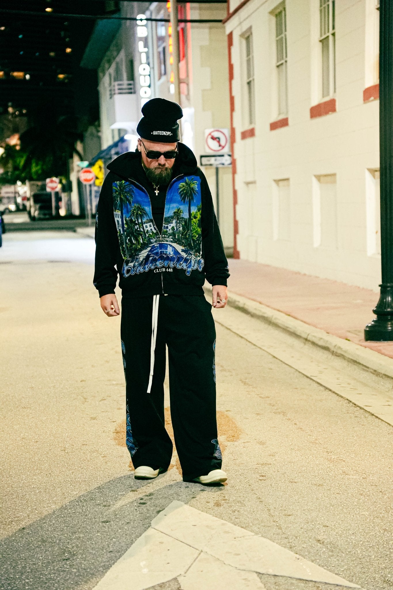 "Hidden Hills" Baggy Sweatpants - 6IXTEEN Zips