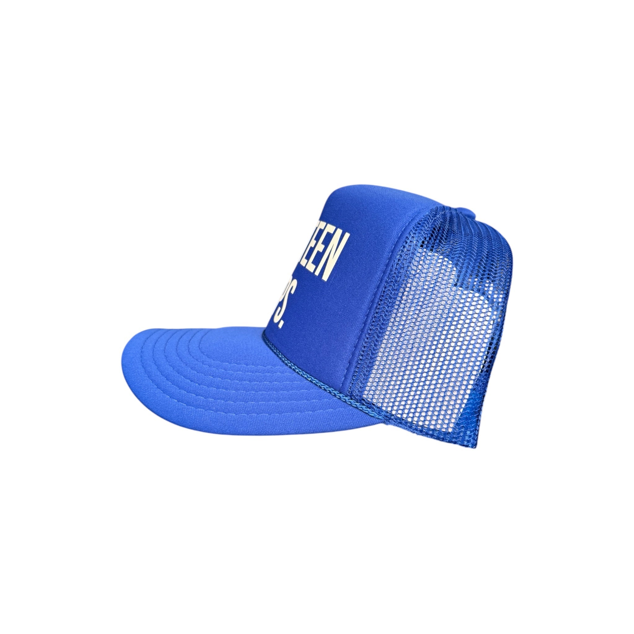 Royal Blue “OG Logo” Trucker Hat - 6IXTEEN Zips