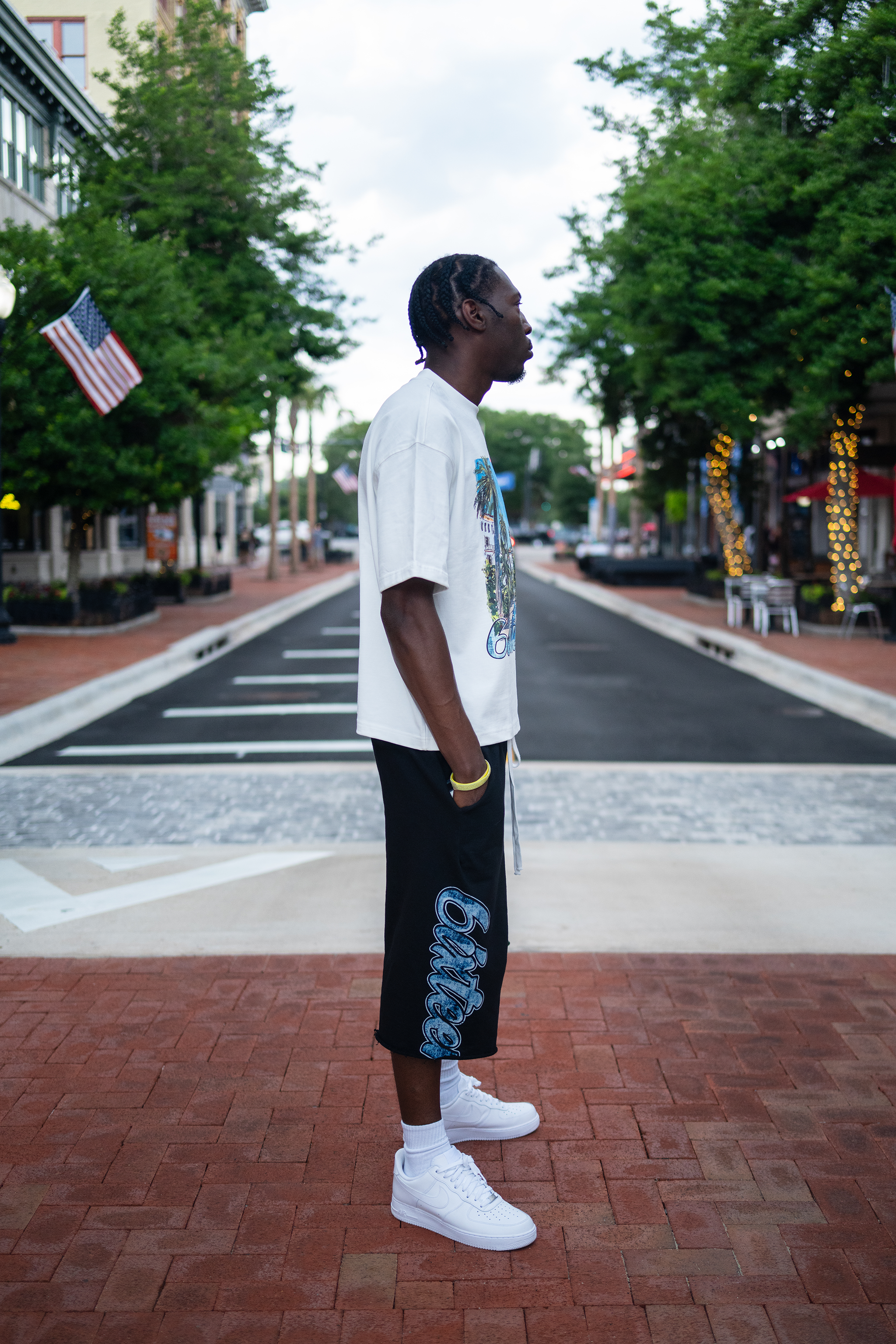 “Hidden Hills” 3/4th Length Shorts