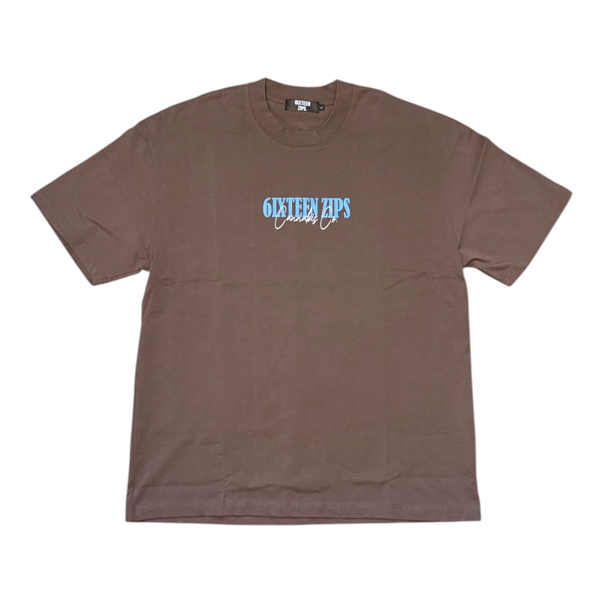 Brown “Show Love” Heavyweight Tee