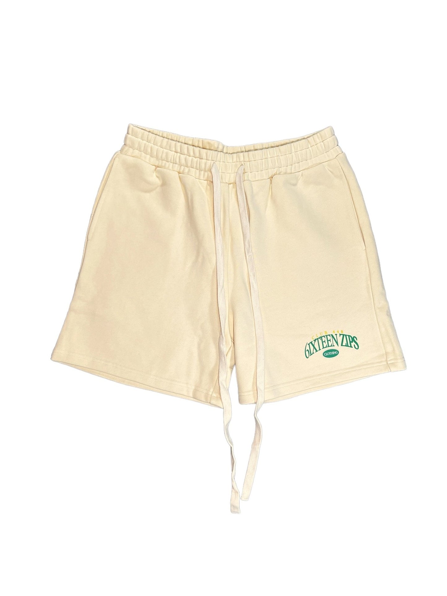 “Club 448” French Terry Shorts - 6iXTEEN Zips