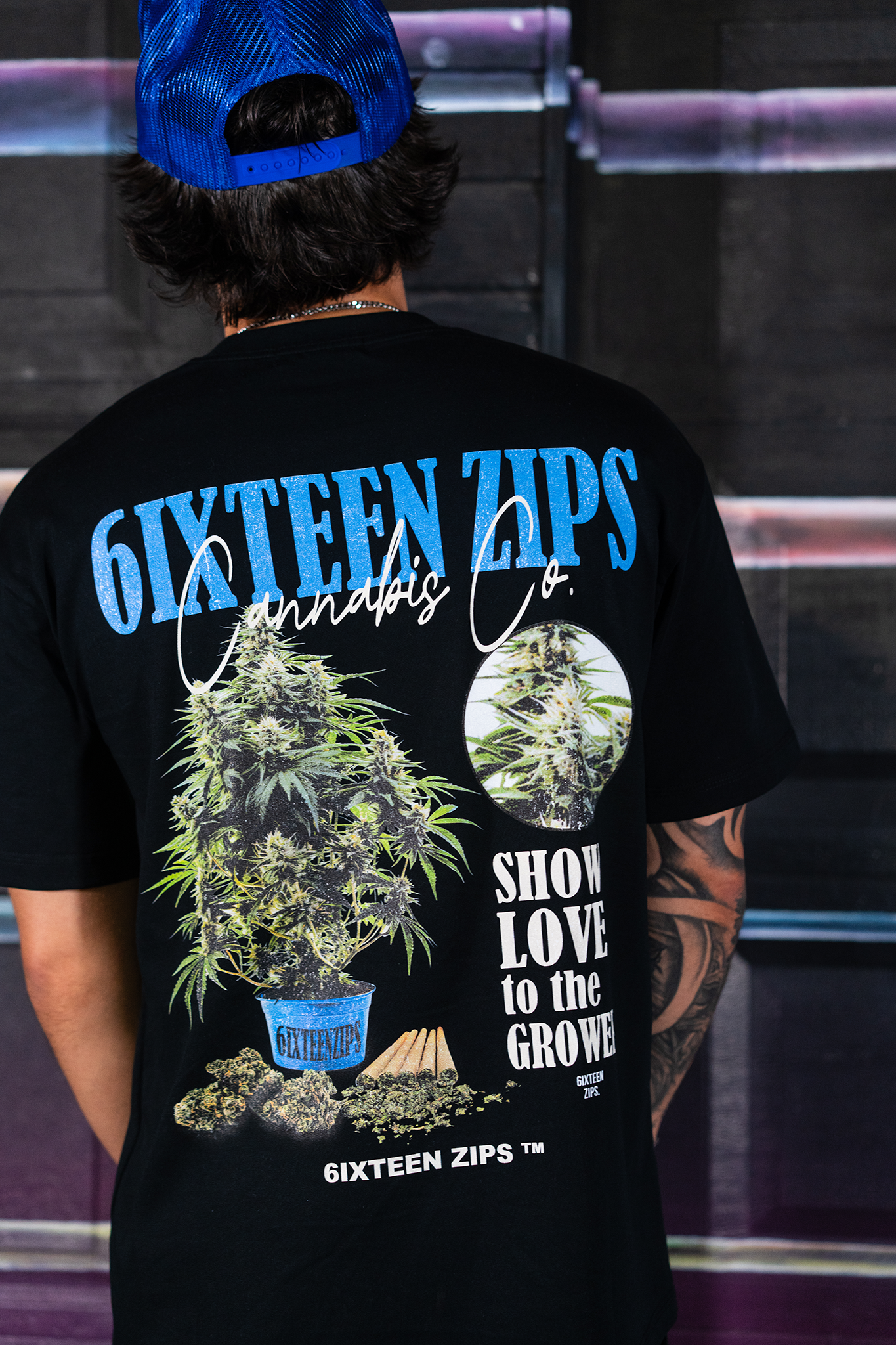 Black “Show Love” Heavyweight Tee