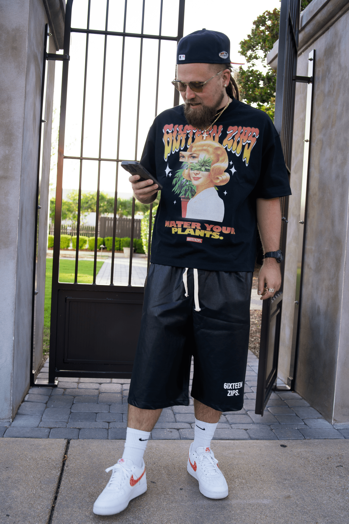 “Water Your Plants” Premium Heavy Weight Boxy Tee **PRE-ORDER** - 6IXTEEN Zips