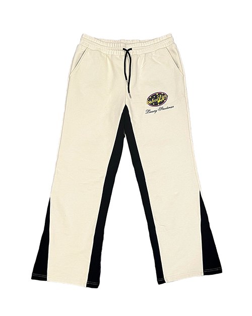 "Members Only" Tan French Terry Flare Sweatpants - 6iXTEEN Zips